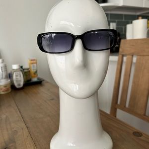 Stylish Black Sunglasses with Dark Lenses